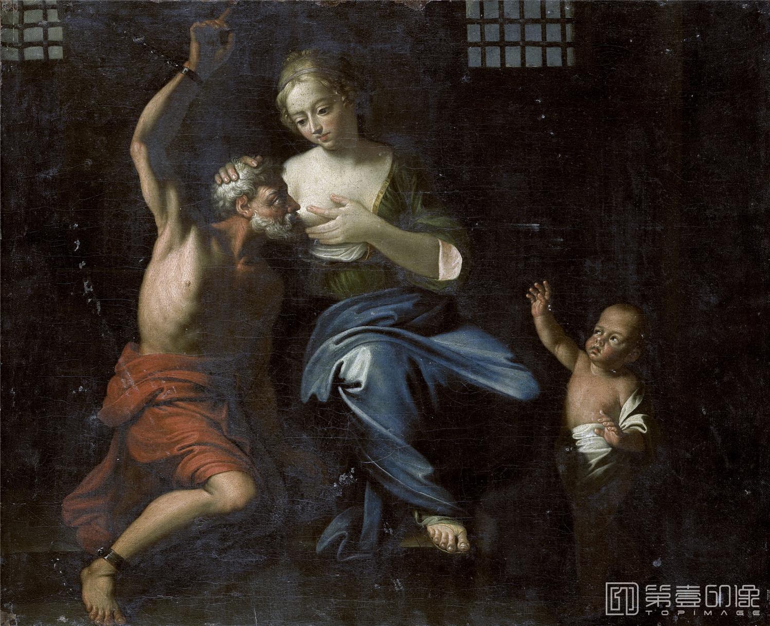 油画-荷兰阿姆斯特丹国家美术馆-Werff Adriaen van der Cimon en Pero 1670-1750